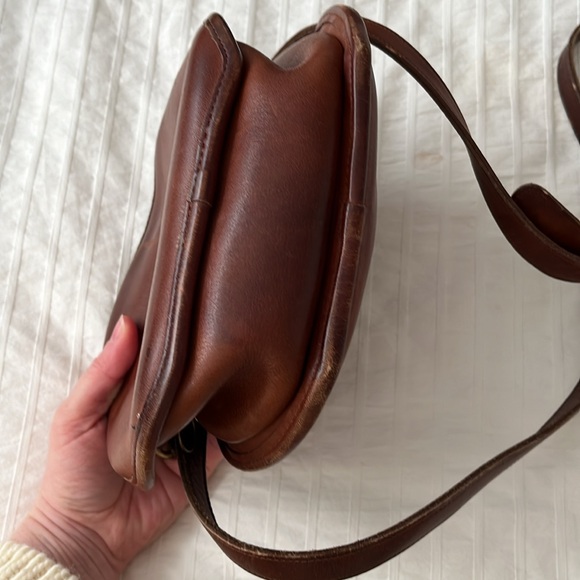 Coach leather round circle bag - Picture 6 of 14